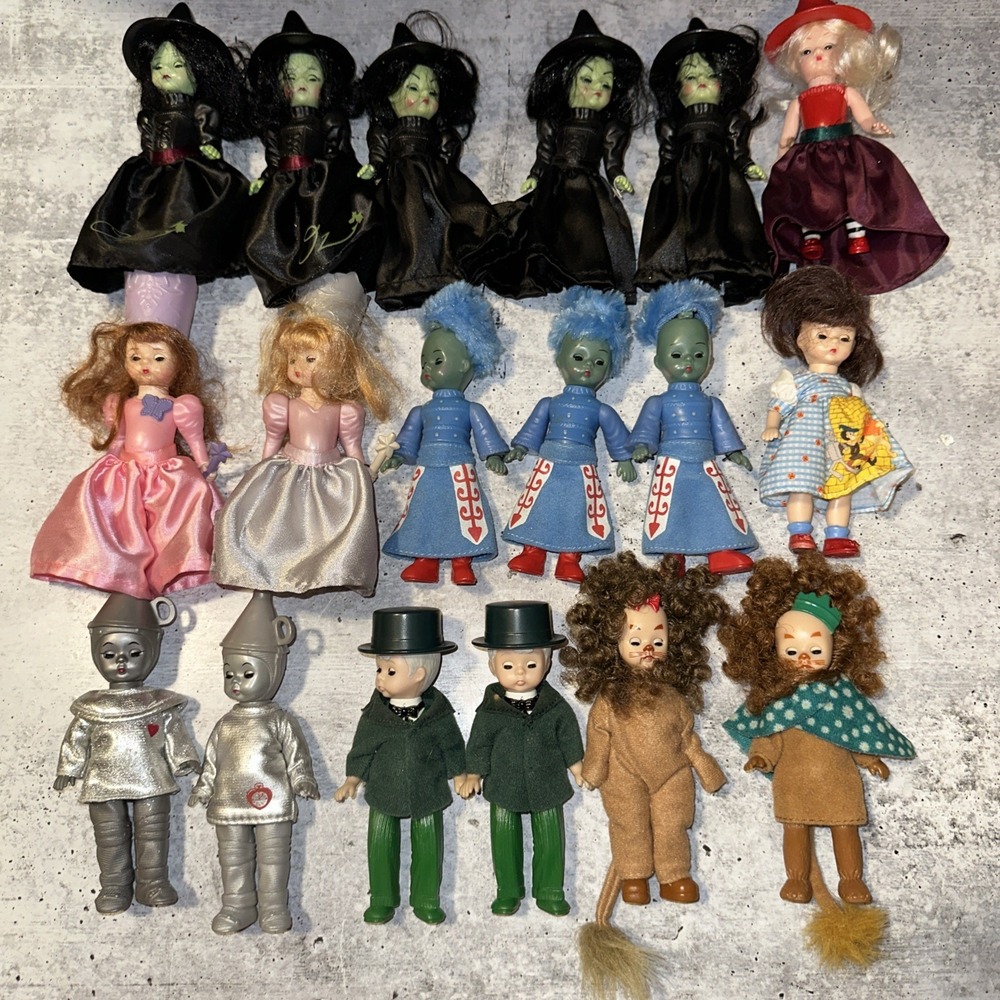 18 Lot Madame Alexander Wizard of Oz Dolls McDonalds Exclusive 2007 & 2008